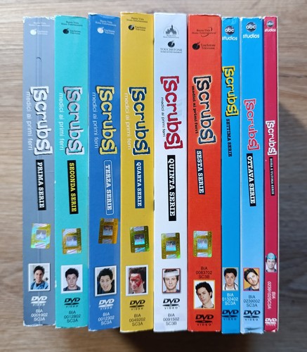 Scrubs dvd serie completa - scrubs,