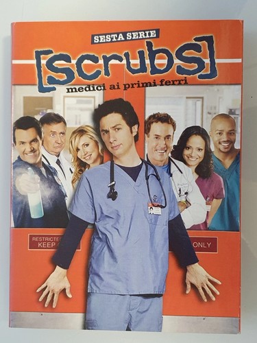 Dvd used serie scrubs - used,