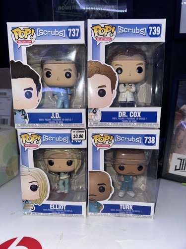 Funko pop vinile - vinile:, scrubs